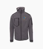 Jakna Softshell JKS muška siva - Slika 2