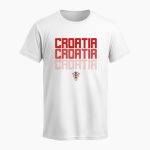 Majica Hrvatska Dots - bijela