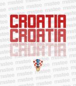 Majica Hrvatska Dots - bijela - Slika 2