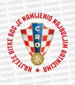 Majica Hrvatska CRO LOGO bijela - Slika 2