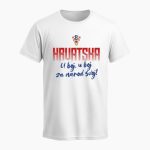 Majica Hrvatska - U boj u boj bijela