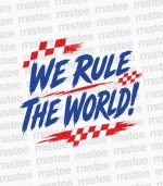 Majica Hrvatska - We rule the world bijela - Slika 2