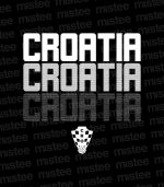 Majica Hrvatska Dots - crna - Slika 2