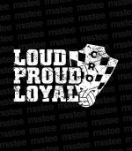 Majica Hrvatska LOUD crna - Slika 2