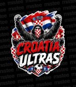 Majica Hrvatska - Ultras crna - Slika 2