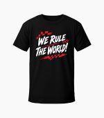 Majica Hrvatska - We rule the world crna